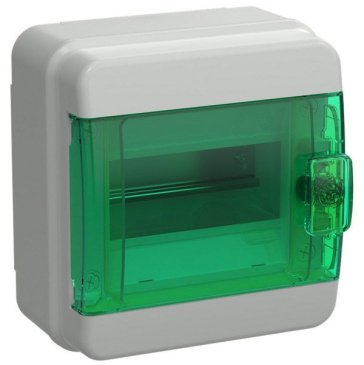 Корпус пластиковый TF5-KP72-N-06-65-K03-K06 КМПн-6 IP65 зеленая прозрачная дверь TEKFOR IEK
