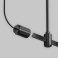 Ввод питания боковой Flarity TRA154C-SB1-B чёрный