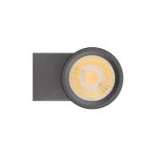 Накладной светильник  18W Белый теплый 038154(1) LGD-RAY-WALL-TWIN-R65-2x9W 220V цилиндр серый