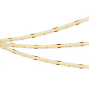 Светодиодная лента Белый теплый COB 24V  4.8W/m 420Led/метр 048824 COB-X420-10mm  2700K 15m