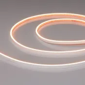 Светодиодная лента  Белый теплый 2020 24V  5W/m 240Led/метр герм (PSW-матовая силиконовая экструзия) 053268 VELA-M240-2.5x6mm 3000K