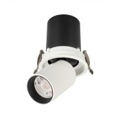 Встраиваемый светильник  10W Белый 031363 LTD-PULL-R100-10W 6000K 24deg 220V IP20 поворотно-выдвижной  цилиндр белый