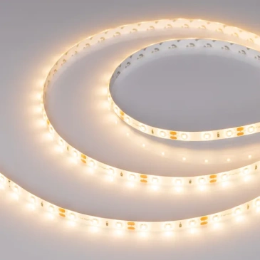 Светодиодная лента Белый теплый 2835 12V  4.8W/m 60Led/метр герм (силикон) 014795(2) RTW-SE-A60-8mm LUX IP65