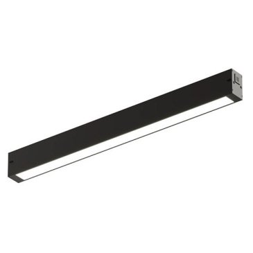 Трековый светильник однофазный  18W Белый-MIX SMART LINEAR DK8004-CONN-BK IP20 на шинопровод управляемый черный