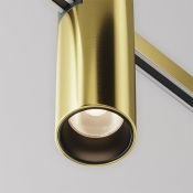 Трековый светильник 5W Белый теплый TR143-1-5W3K-W-BS Фокус / Focus Led Flarity IP20 латунь