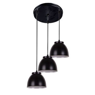 Подвесной светильник без лампы 16-65 1114/3 3x40W E27 фигурный черный