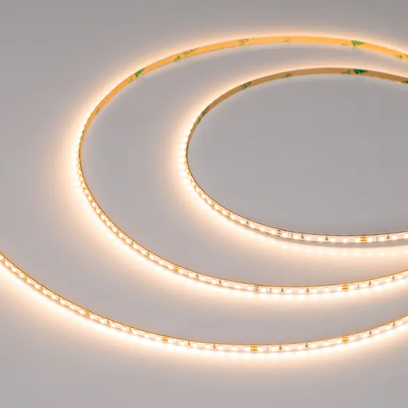Светодиодная лента Белый теплый 2216 24V  7W/m 182Led/метр 045011 MICROLED-M182-3.5mm 2700K  LUX