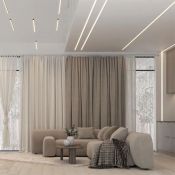 Светодиодная лента Белый теплый 2835 24V  9.6W/m 128Led/метр 038758 RT-A128-8mm 3000K  LUX