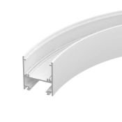 алюминиевый профиль SL-ARC-5060-D1500-A45 (дуга 1 из 8) WHITE радиусный 032696