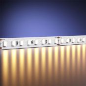 Светодиодная лента Белый теплый 2835 24V  9.6W/m 128Led/метр 201096 Ultra 2700K