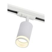 Трековый светильник однофазный IEK LIGHTING без лампы 4116 LT-USB0-4116-GU10-1-K01 на шинопровод белый