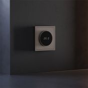 Терморегулятор электронный VOLTUM S70 с индикацией и датчиком для теплого пола капучино