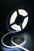 Светодиодная лента Белый 3528 24V  9.6W/m 120Led/метр герм (силикон) 00-00003592 SWG3120-24-9.6-W-65