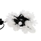 гирлянда фигурная  3W Шарики-Снежинки-Елочки RGB 303-064, 30 LED МУЛЬТИКОЛОР, 4,4 метра с контроллером