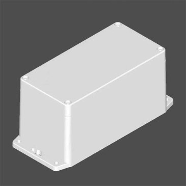 Корпус для РЭА G369MF 160х80х85 мм серый