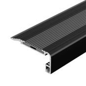 алюминиевый профиль ARL ARH-STAIR-W60-2000 ANOD BLACK 060867