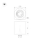 Накладной светильник  10W Белый теплый 055749 SP-ACENTO-S95x95 20-45 deg 2700K прямоугольный черный