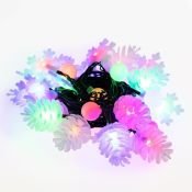 гирлянда фигурная  3W Шарики-Снежинки-Елочки RGB 303-064, 30 LED МУЛЬТИКОЛОР, 4,4 метра с контроллером