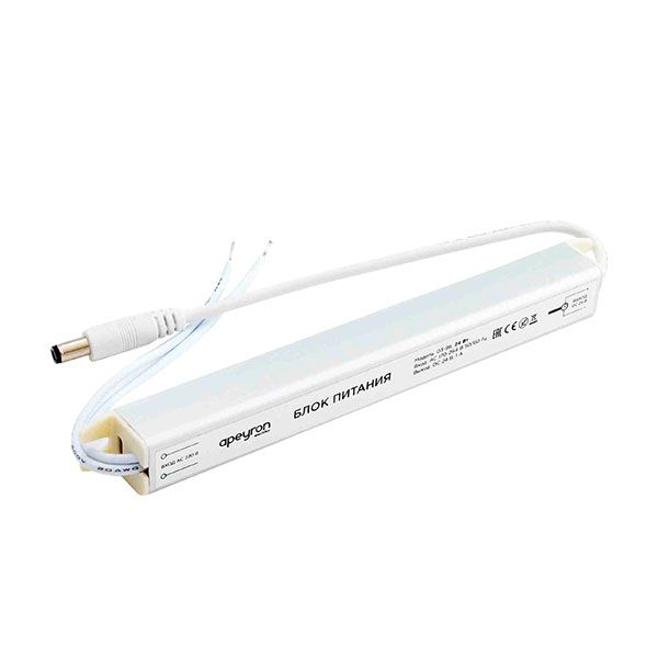 Блок питания (AC-DC) 24V  24W 03-96 Стандарт Super SLIM IP20 металл