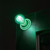 лампа декоративная шар  G45 Зеленый 5.0W UL-00002987 LED-G45-5W/GREEN/E14 GLA02GR