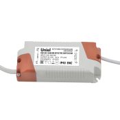 блок питания токовый (AC-DC)  600mA 42W UL-00006035 UED-ULP-42W/ Y EFFECTIVE EFFECTIVE IP40 пластик