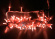 гирлянда НИТЬ 10W Красный RL-S10C-24V-CW/R, белый провод 10 м., соединяемая, 24V, 100 Led, IP65, статика