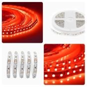Светодиодная лента Красный 3528 12V  9.6W/m 120Led/метр 00-13 8мм