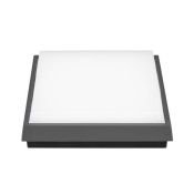 светильник  10W Белый теплый 029951 LGD-AREA-S175x175 220V IP54 квадратный накладной серый