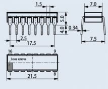 микросхема К155АГ3
