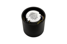 Накладной светильник  30W Белый теплый FA GW-8701-30-BL-WW 220V цилиндр черный матовый