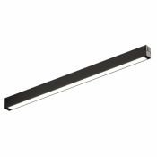 Трековый светильник однофазный  27W Белый-MIX SMART LINEAR DK8005-BK IP20 на шинопровод управляемый черный