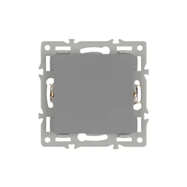 Заглушка c суппортом Arlight 044894 для розетки SCT-MGG-PL-GR серая