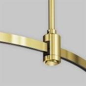 Шинопровод круглый 650мм Flarity TRX154-R-D650-BS латунь