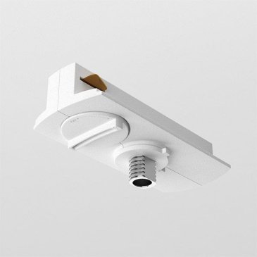 Коннектор для однофазного трека TRA011-1-A-W Unity белый