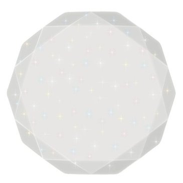 светильник 72W UL-00013613 ULI-D226 72W/SW/50 DIAMOND-2 O3 с ДПУ фигурный накладной 220V