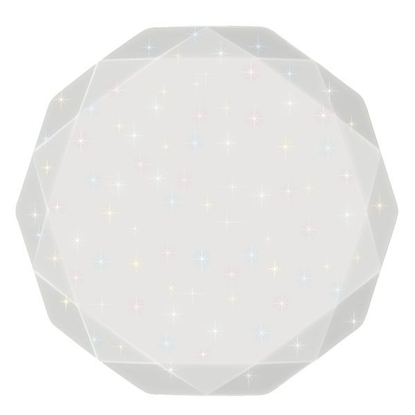 светильник 72W UL-00013613 ULI-D226 72W/SW/50 DIAMOND-2 O3 с ДПУ фигурный накладной 220V