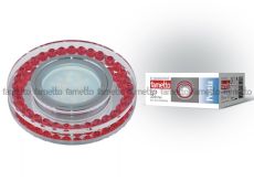 светильник Peonia без лампы 09989 DLS-P104 GU5.3 CHROME/RED круглый встраиваемый светильник Peonia без лампы 09989 DLS-P104 GU5.3 CHROME/RED круглый встраиваемый