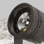 светильник   3W Белый теплый MI-O493FL-L3GF3K Клайд / Clyde 24V  IP65 графит