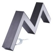 светильник  28W Белый дневной UL-00013519 ULO-K19A 28W-4000K-Z30-120 BLACK 220V IP40 линейный зигзагообразный подвесной черный