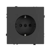 Механизм электрической розетки 054277 SCT-NOBE-MEU1-SFPL-BK (230V, 16A)