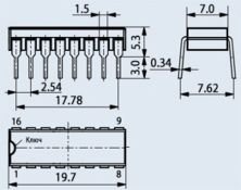 микросхема КР1533ТВ9