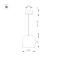 Подвесной светильник  15W Белый дневной 039547 SP-PEONY-HANG-R250 220V IP20 белый