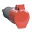 Розетка переносная ССИ-225 32А-6ч/380-415В 3P+PE+N PSR22-032-5 32А IP44