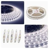 Светодиодная лента Белый 2835 12V 14.4W/m 60Led/метр 00-114 PRO 10мм IP20