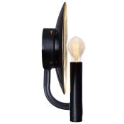 светильник Sunlumen без лампы 091-138 ORBIS-B 300 Potal Gold E27 настенный дерево / металл светильник Sunlumen без лампы 091-138 ORBIS-B 300 Potal Gold E27 настенный дерево / металл