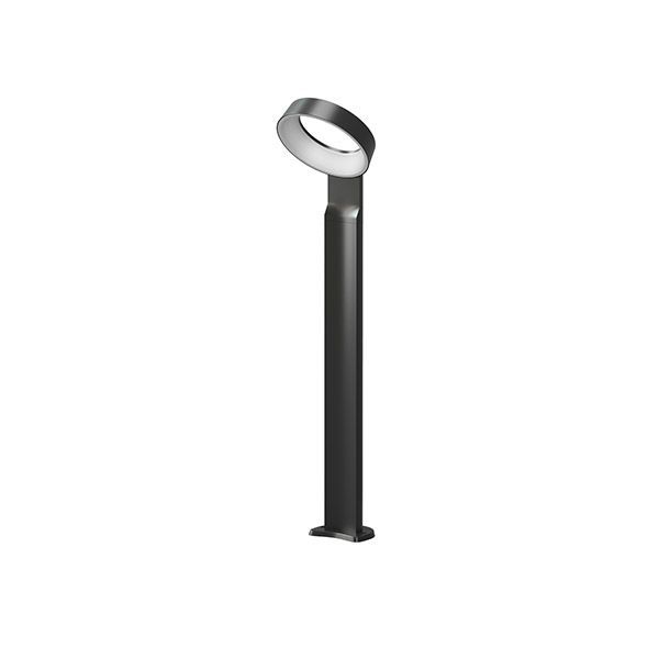 светильник 12W Белый теплый SANVIK DK9718-BK 220V IP65 стационарный черный
