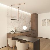 Трековый светильник  15W Белый теплый BELTY ORB DK5555-BK IP20 на шинопровод белый/черный