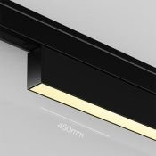 Трековый светильник 12W Белый теплый TR192-1-12W2.7K-B Базис / Basis Levity 2700К чёрный