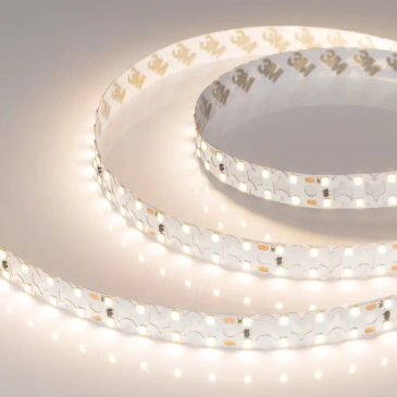 Светодиодная лента Белый теплый 2835 24V 19.2W/m 160Led/метр 048010 RZ-A160-15mm  2700K 15mm