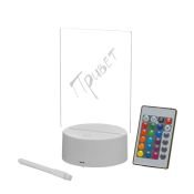 светильник-ночник RGB с маркером &quot;Записка&quot; 9,5х12,5х16 см, USB/3хAA